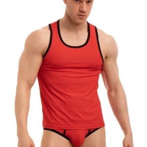 🆕 SKULL & BONES PERFORMANCE RIB TANK - LARGE